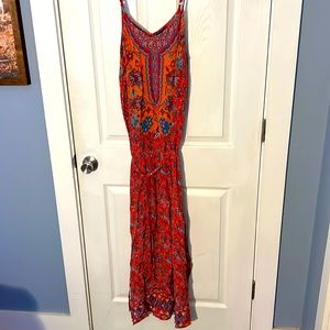 Tolani floral maxi dress, size large